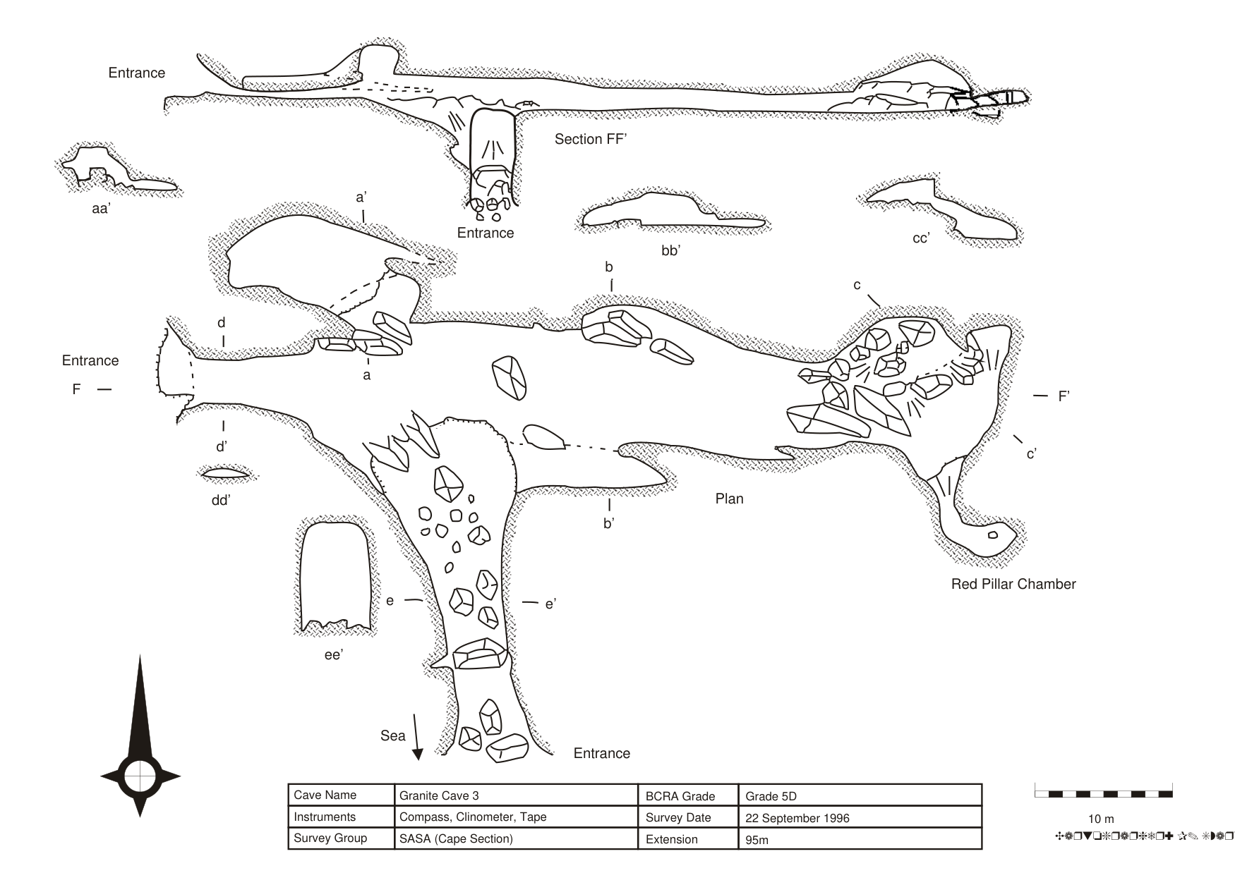 Survey — Granite 3 Cave