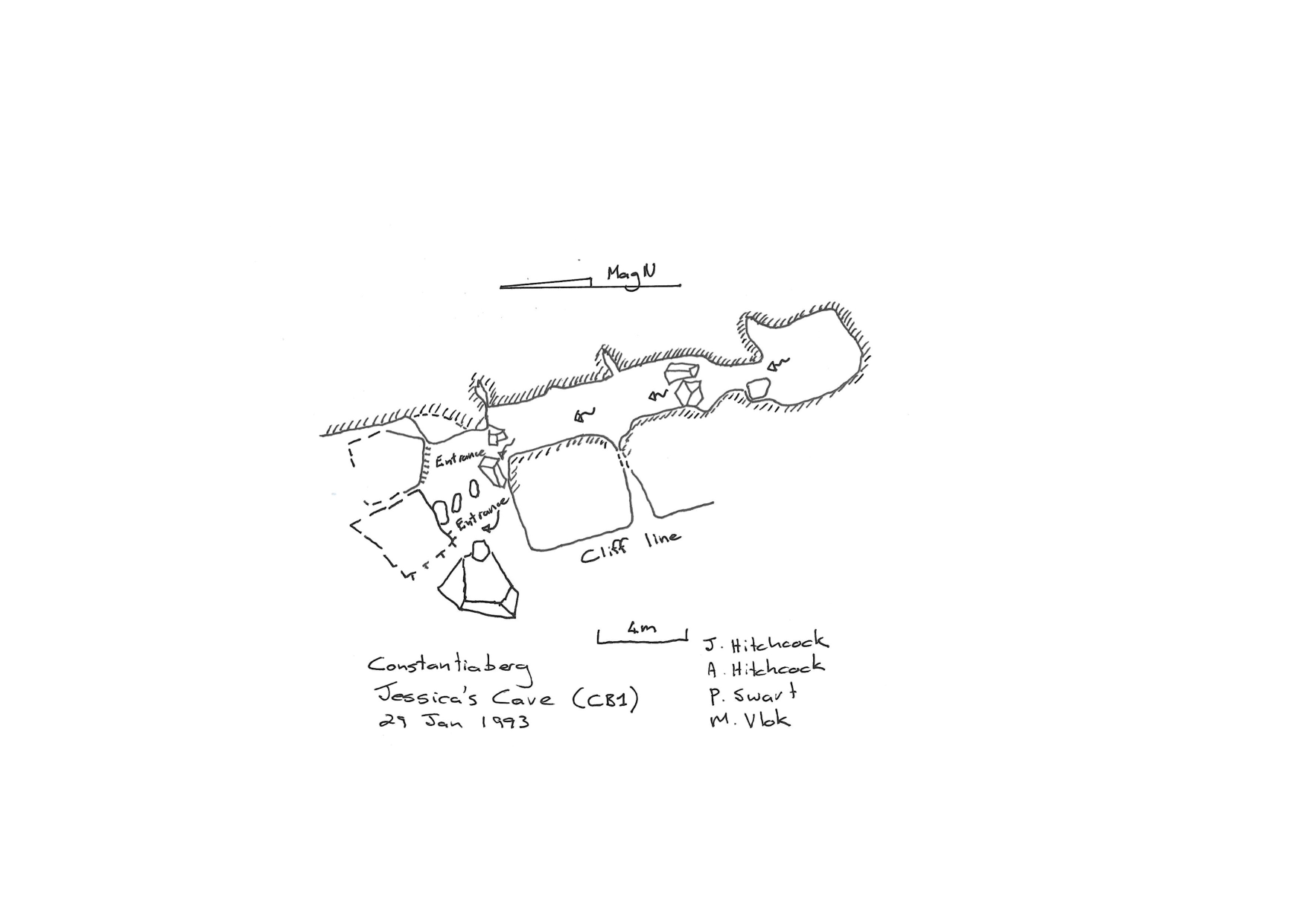 Survey — Elephants Arse Cave