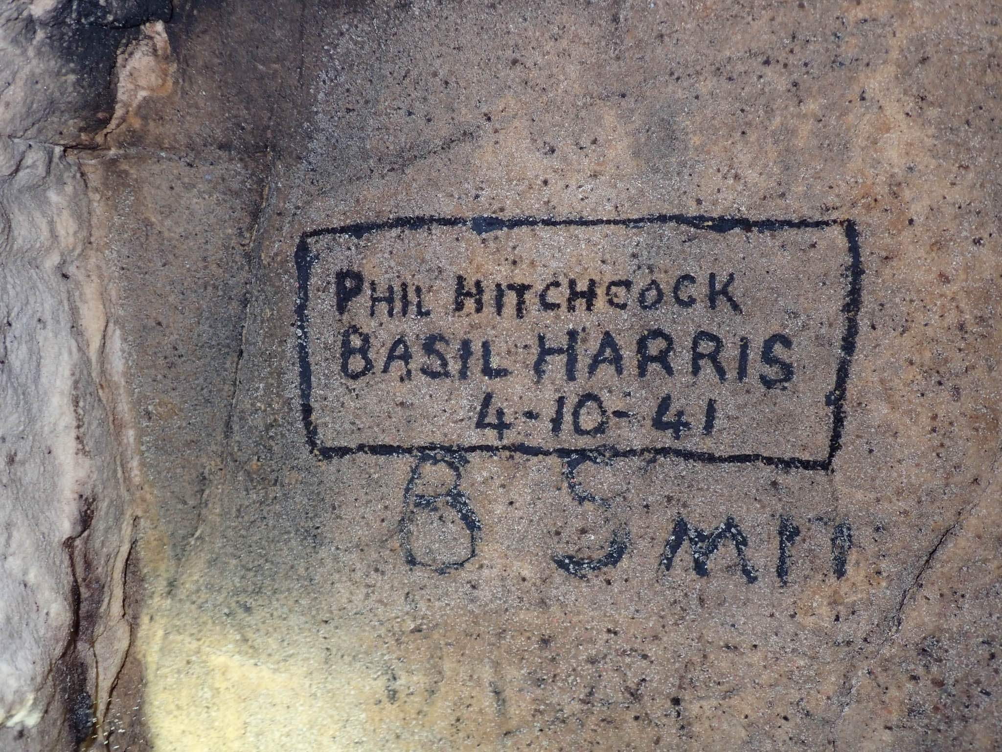Visitors Book Phil Hitchcock Basil Harris 1941[Photo][20260328]
