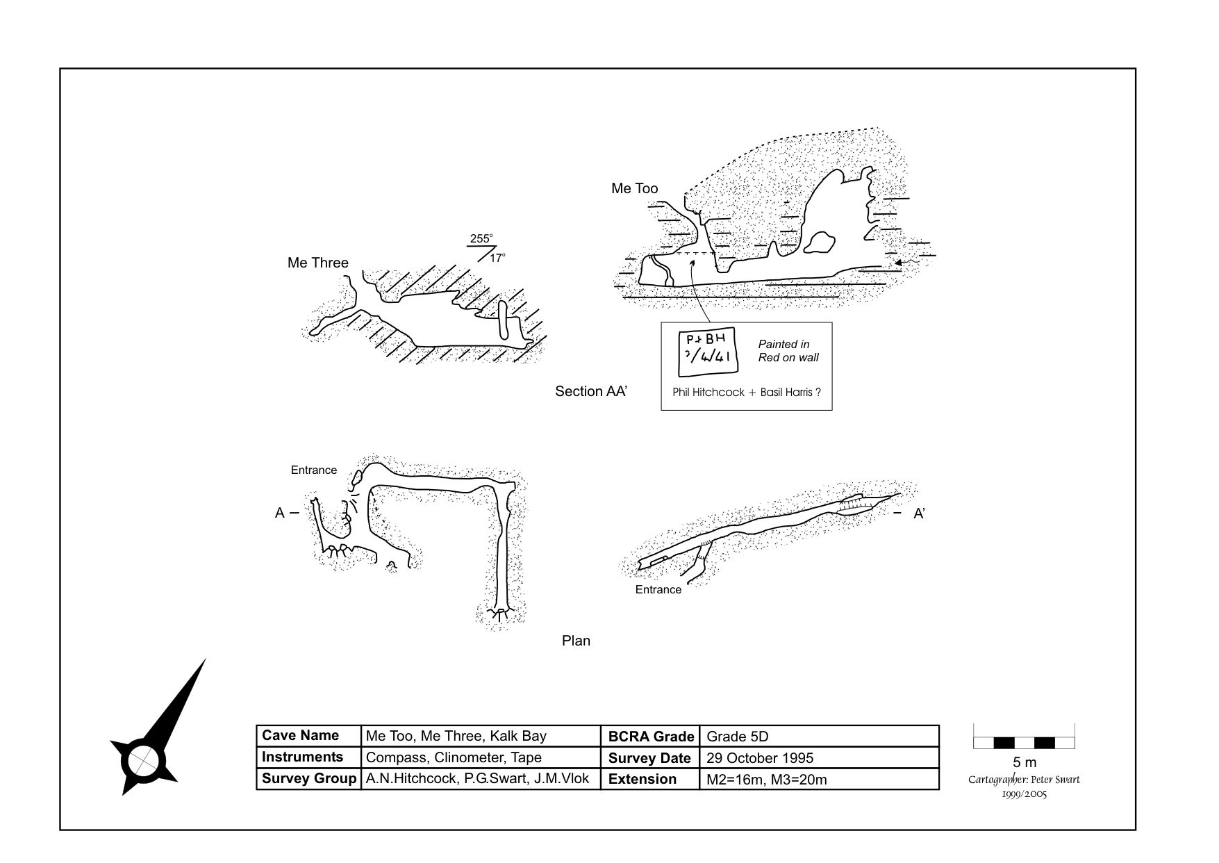 Survey — Me Three Cave