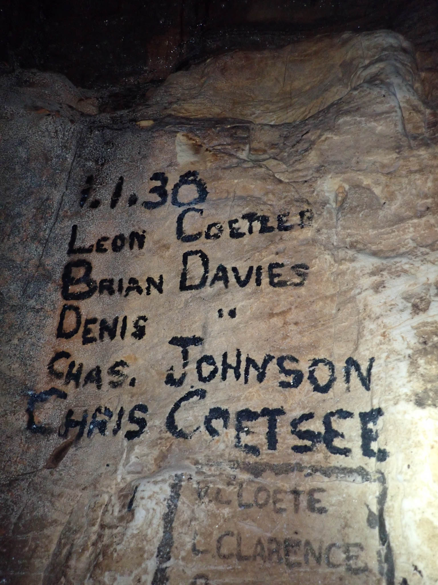 Tartarus Cave Visitors Book 1