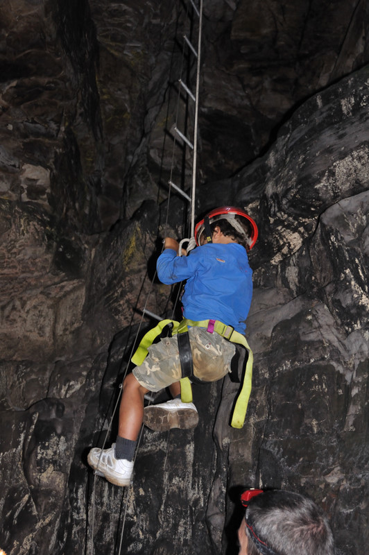 Oread Halls Skylight chamber ladder Reece DSC 7116