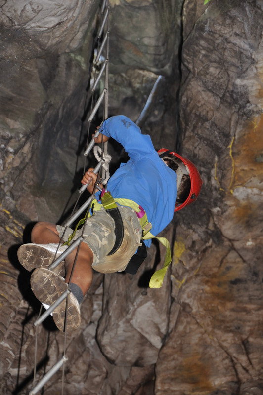 Oread Halls Skylight chamber ladder Reece DSC 7121