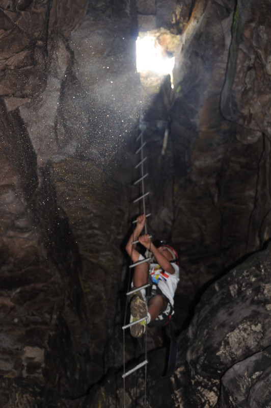 Oread Halls Skylight chamber ladder TJ DSC 7188