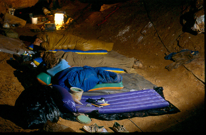 sleeping quarters Cango3 Easter 1980