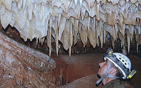 Cango2 Curtain formation