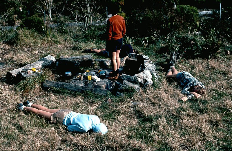 Serious caving in progress