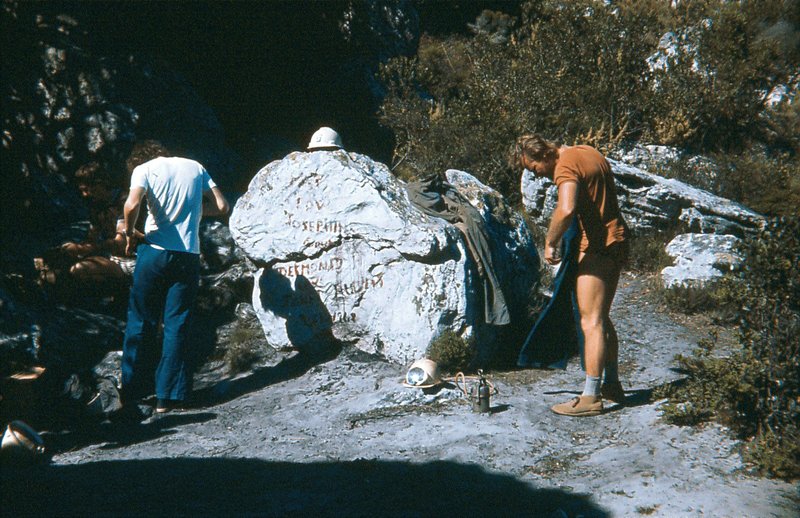 Imantz  Kavalieris after doing the Ronans Narrows using Carbide