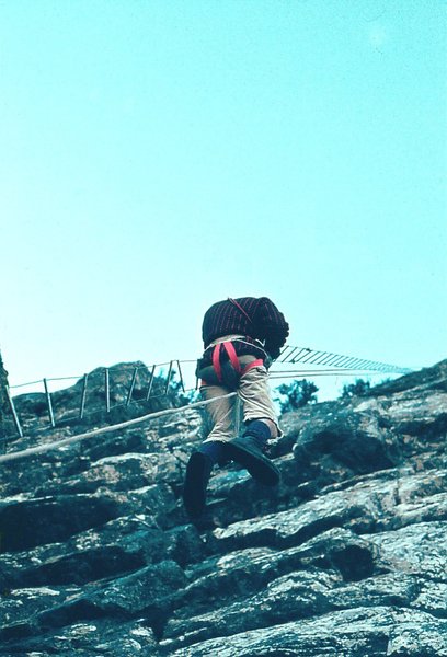 Dave Land   ladder practice Kalk Bay